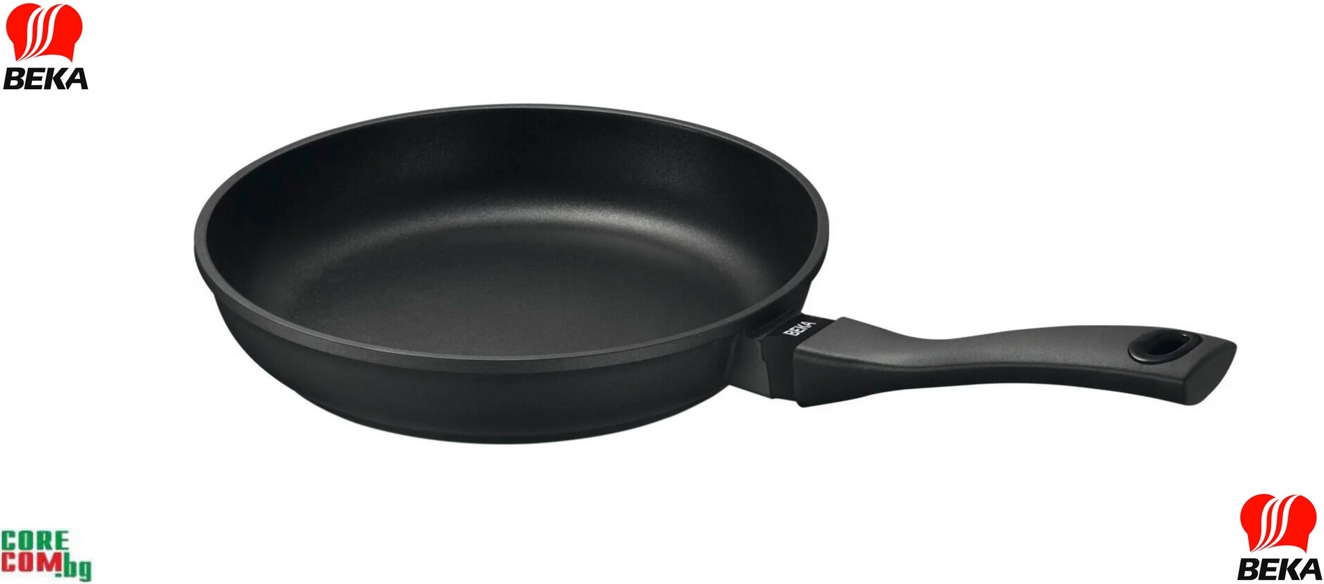 BEKA Energy non-stick frying pan 28 x 5.5 cm, Висококачествен тиган, изработен от лят алуминий, подходящ за готвене и пържене на всички видове готварски печки, размер: 28 x 5 cм, BEKA "Energy"