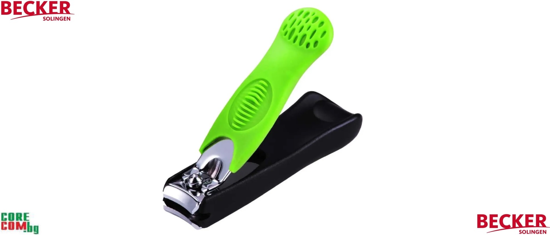 Erbe Solingen Nail clipper with nail catcher, Професионална и качествена нокторезачка за изрязване на нокти, среден размер, изработена от неръждаема медицинска стомана, размер: 6.0 см., Erbe Solingen Germany