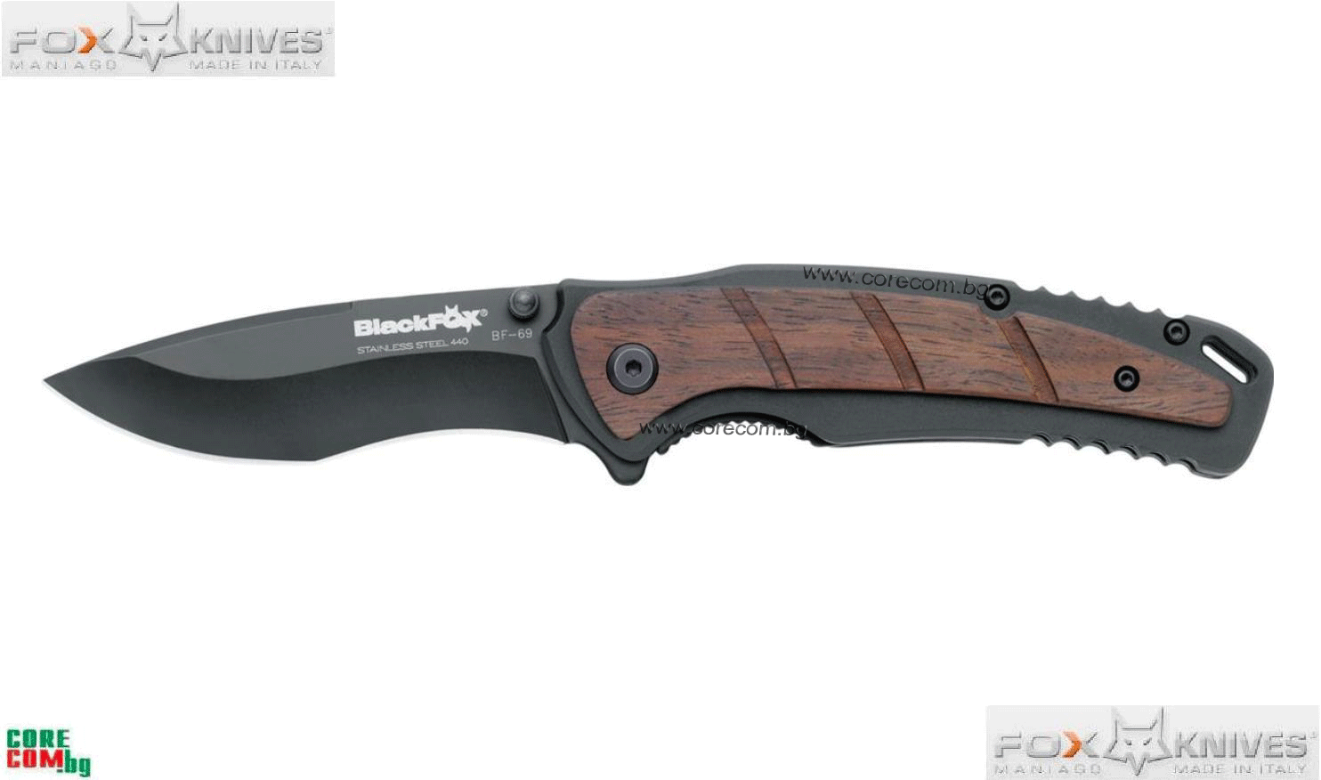 Black Fox Tactical Folding Knives, Фунционален и качествен сгъваем нож, подходящ за ежедневно носене, ножът е изработен от стомана 440A, подходящ за всички дейности на открито и за ежедневно носене, размер на острието: 8.0 см. / 2.5 мм, Black Fox Tactical