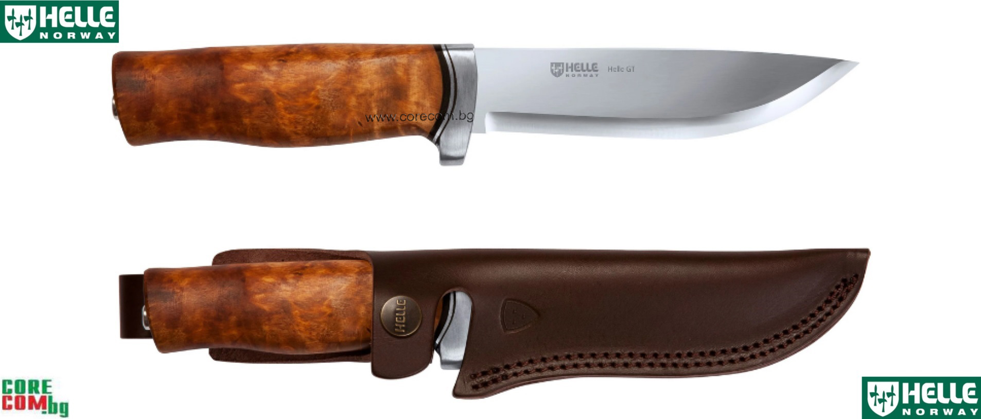 Helle GT 36 traditional Outdoor knives, longer blade 12.0 sm, Качествен и традиционен Скандинавски нож, подходящ за къмпинг, туризъм и лов, размер на острието: 12.0 см, Хеле Норвегия, Безплатна доставка в България!