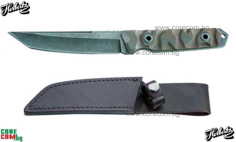 Herbertz Solingen Top-Collection Tactical Knives 522812, Тактически - Боен нож с Танто острие, размер на острието: 12.5 см. / 4 мм., Хербертц Солинген Германия 522812