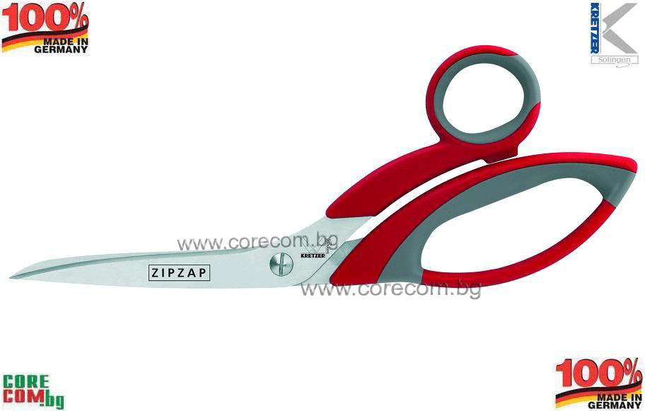 KRETZER SOLINGEN ZipZap, household & textile 82020, Професионална кроячна или домакинска ножица, размер на режещата част: 12.5 см., КРЕТЦЕР СОЛИНГЕН ZipZap 82024