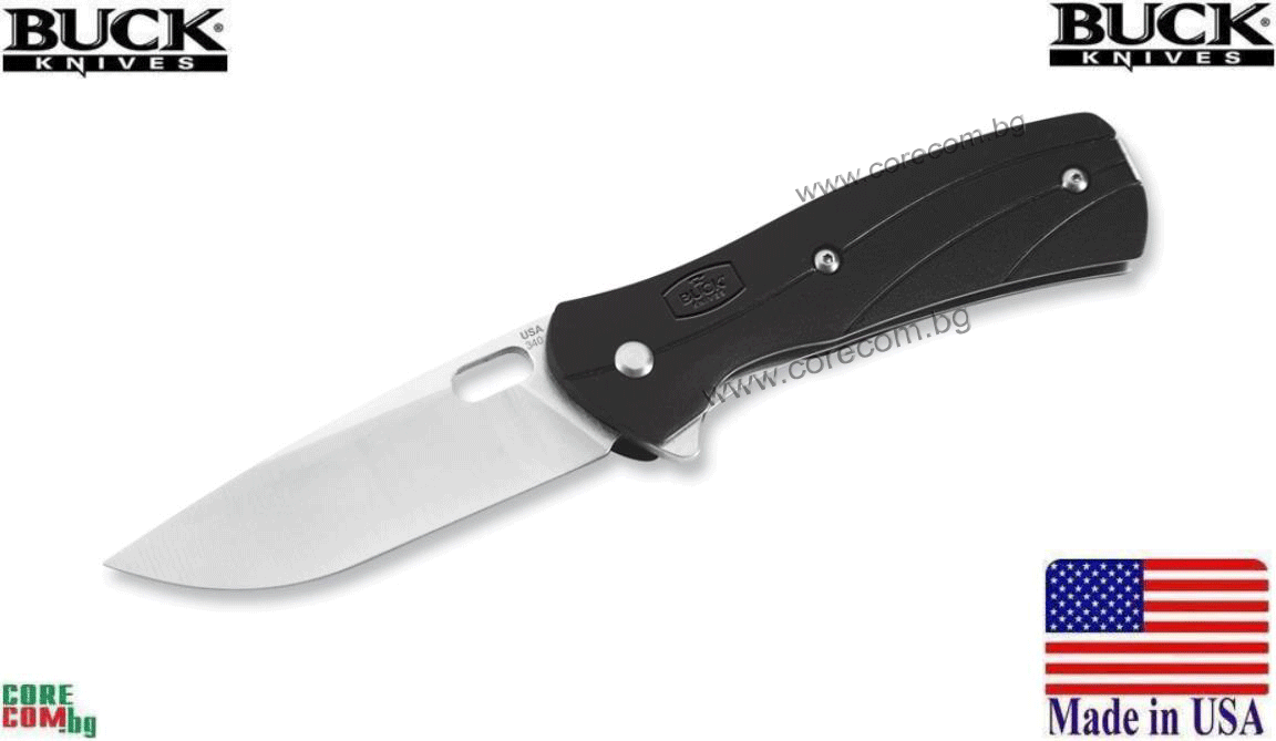 BUCK KNIVES Folding 0345BLS-B Сгъваем джобен нож за ежедневно носене, размер на острието: 8 см., БЪК САЩ модел Folding 0345BLS-B