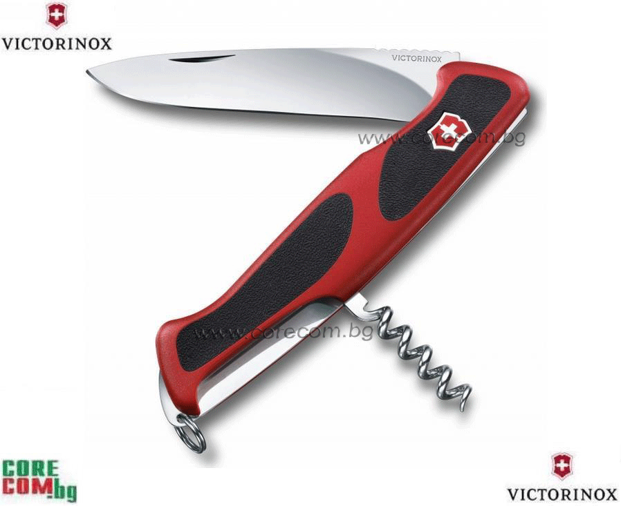 Victorinox RangerGrip 52, Сгъваем и мултифункционален джобен нож, размер на острието: 13 см. ВИКТОРИНОКС ШВЕЙЦАРИЯ 0.9523.C